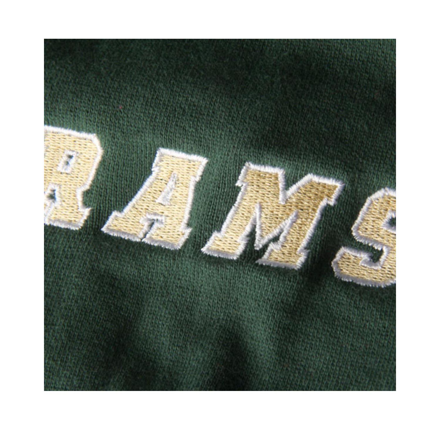 Women's Green Colorado State Rams Big Logo Pullover Hoodie