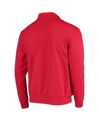 Men's Red Arizona Wildcats Tortugas Logo Quarter-Zip Jacket