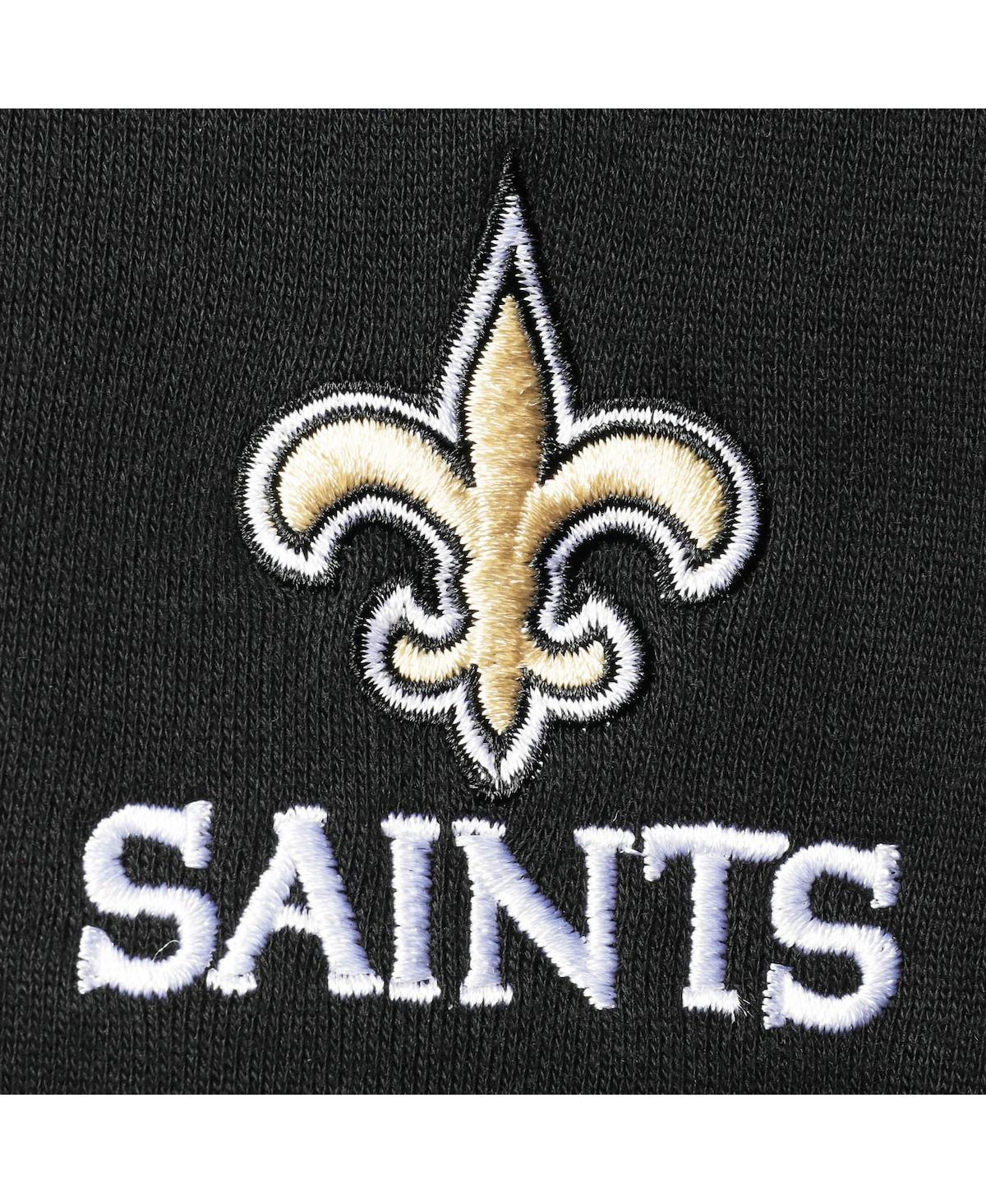 Shop Dunbrooke Men's  Black New Orleans Saints Craftsman Thermal-lined Full-zip Hoodie