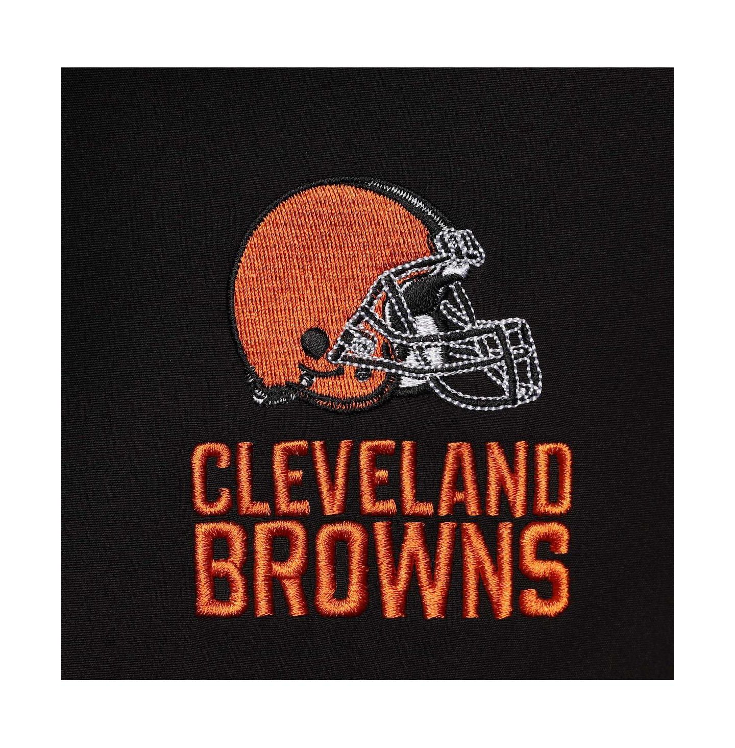 Мужская куртка Dunbrooke Realtree Camo and Black Cleveland Browns Circle Hunter Softshell Full-Zip — фото 5