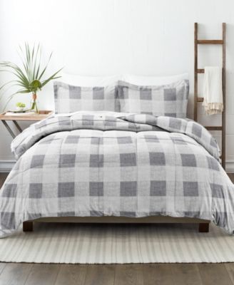 Ultra Soft Gingham 3-Pc. Comforter Set, King