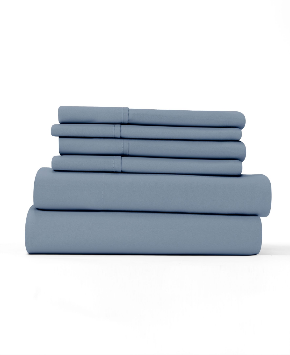 Ienjoy Home Solids In Style 6-pc. Sheet Set, California King In Stone