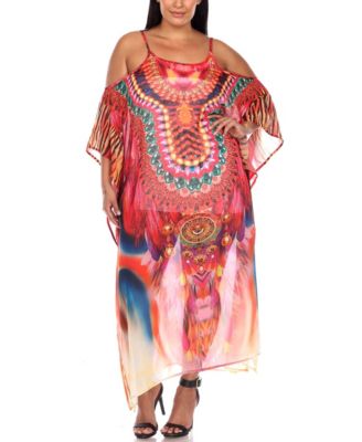 macys womens caftans