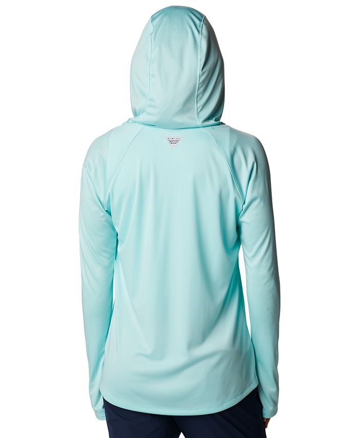 Chemise Columbia PFG Tidal Tee - Femme - Manches Longues - Bleue - Taille XL