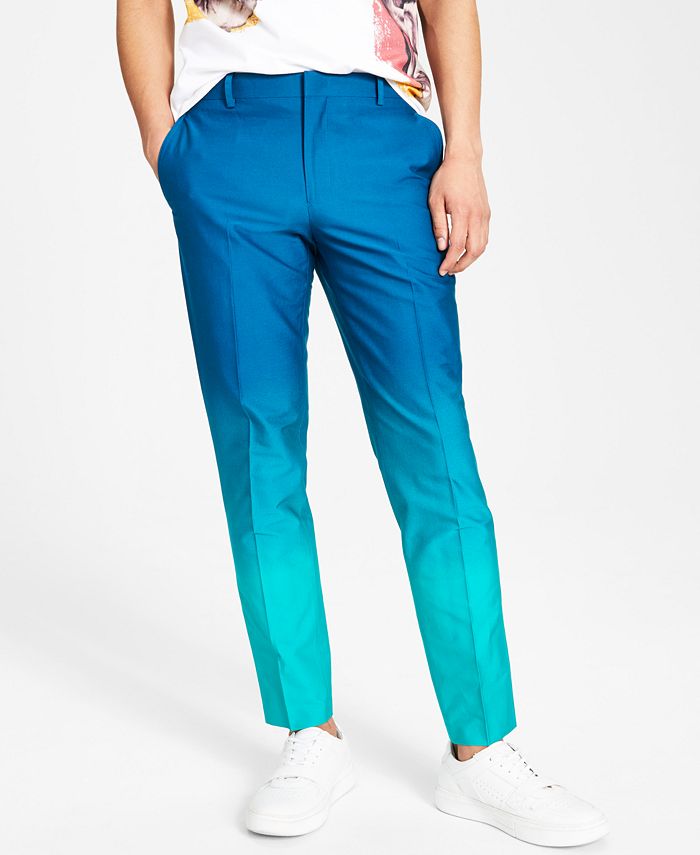I.N.C. International Concepts Men's Slim-Fit Horizon Ombré Pants