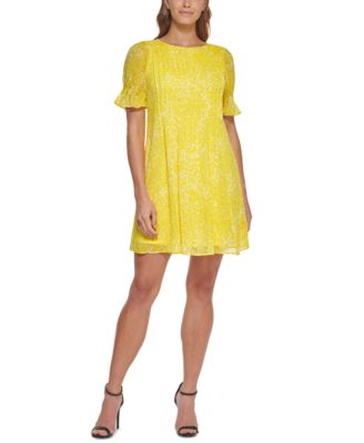 DKNY - Pleated Shift Dress