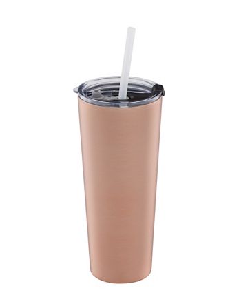 Cambridge Witch Candy Insulated Tumbler with Straw, 24 oz - Black