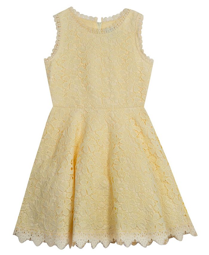 Crochet lace store skater dress