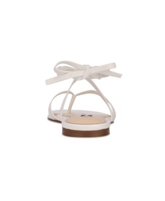 Women's News Ankle Wrap Thong Sandals