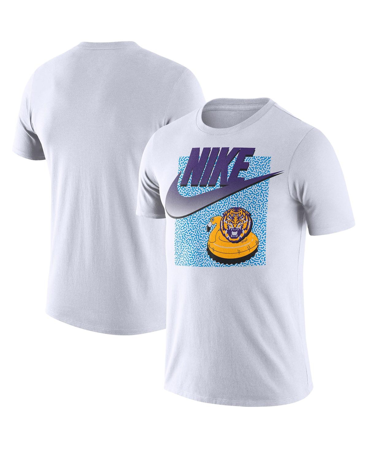 Men's Nike White Lsu Tigers Swoosh Spring Break T-shirt