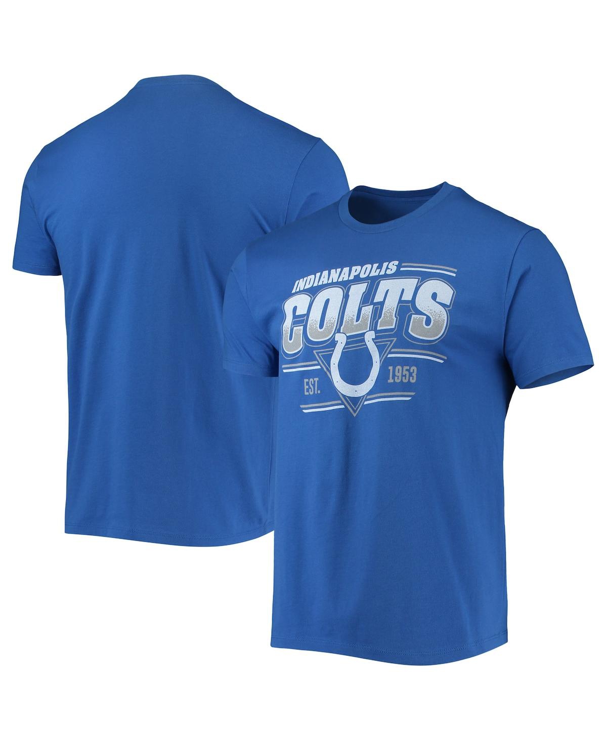 Men's Royal Indianapolis Colts Throwback T-shirt - Royal