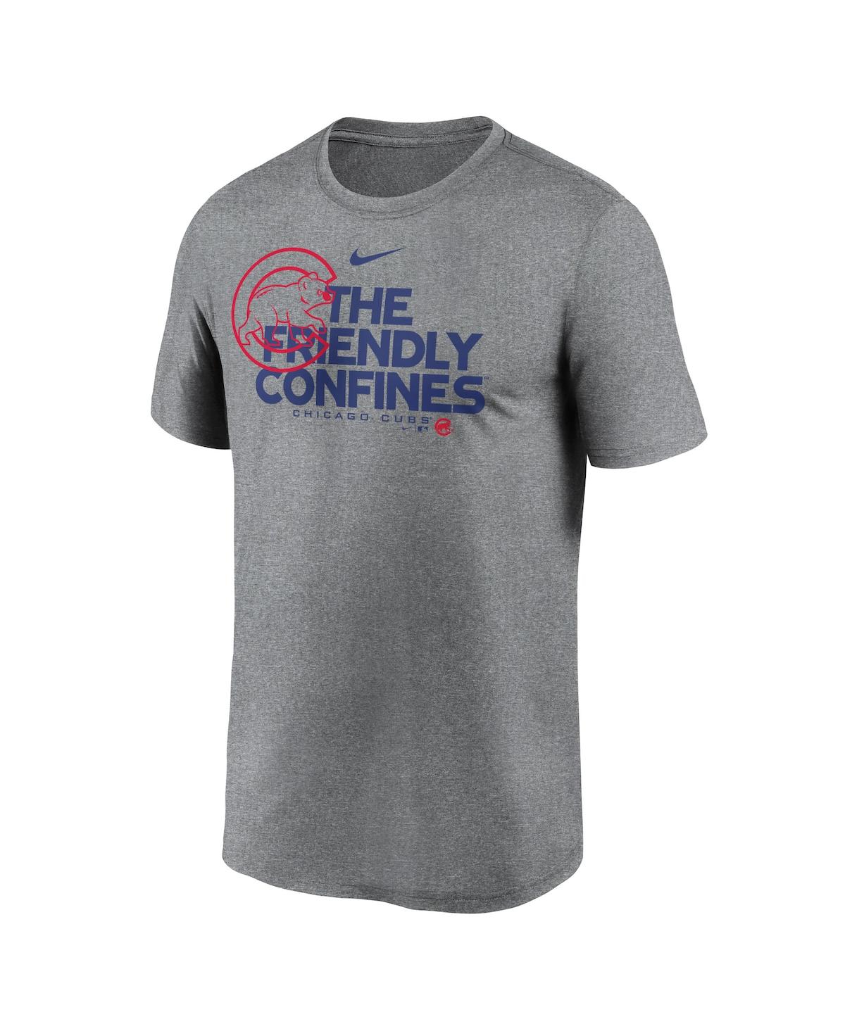 Men's NikeChicago Cubs Local Rep Legend Performance T-shirt - Heathered Charcoal