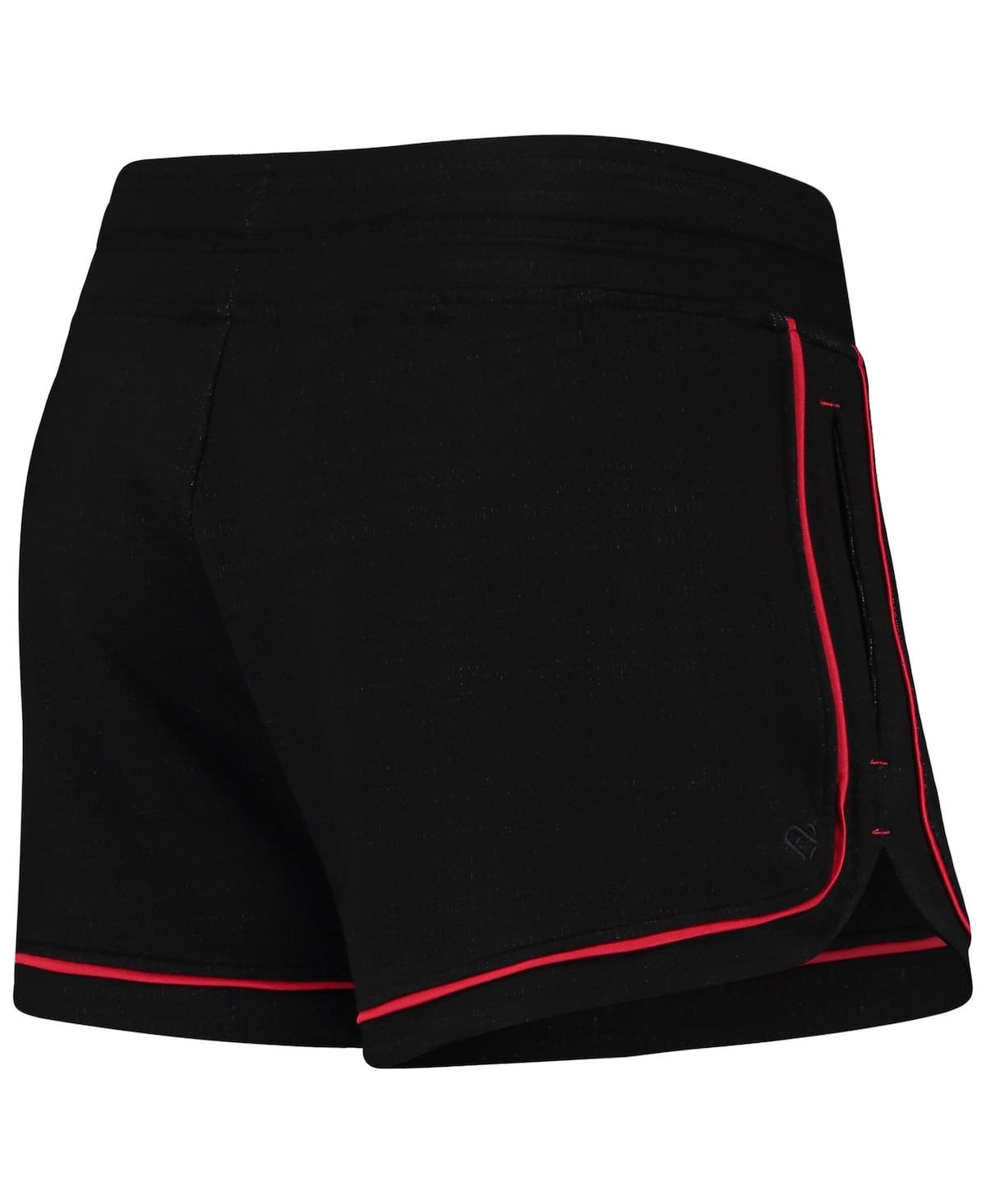 Women'sOhio State Buckeyes Lil Sebastian Shorts - Heathered Black