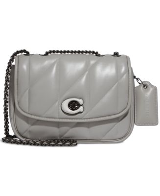 Shop COACH Pillow Madison Quilted Shearling & Leather Shoulder Bag