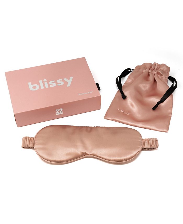 BLISSY Pure Silk Sleep Mask Macy's