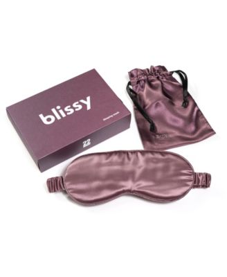 Blissy Pure Silk Sleep Mask - Plum 31$