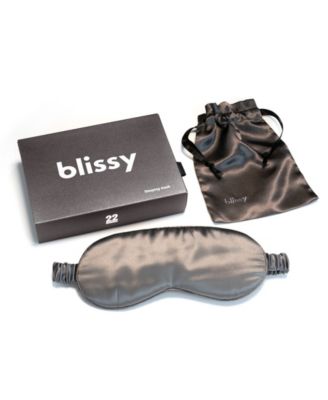 Blissy Pure Silk Sleep Mask - Gray 31$