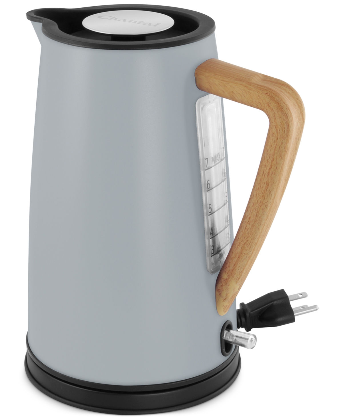 Chantal Oslo Ekettle 1.8qt. Electric Water Kettle In Gray ModeSens