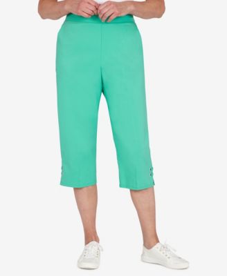 Alfred Dunner Plus Size Newport Grommet 