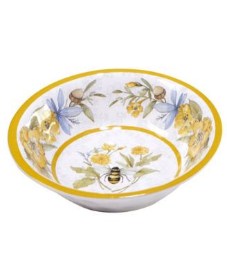 Bee Sweet Melamine Bowl Set, 6 Piece