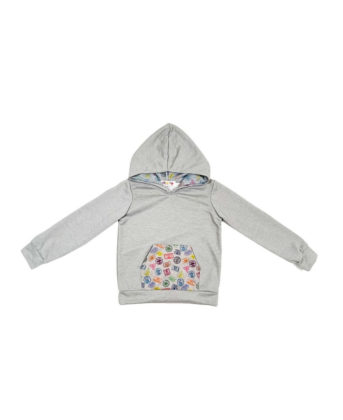 Mixed Up Clothing Toddler Boys Passport Pullover Hoodie