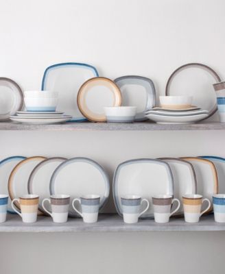 Colorscapes Layers 4 Piece Coupe Place Setting 