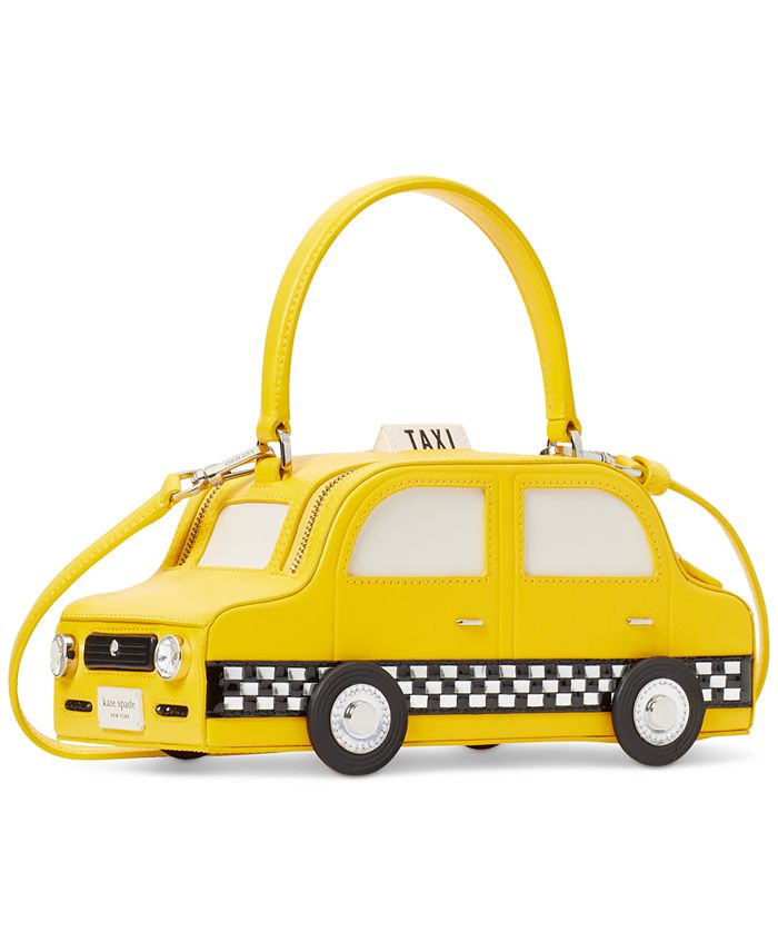 kate spade new york Leather 3d Taxi Cab Crossbody - Macy's