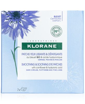 Smoothing & Soothing Eye Patches With Cornflower & Hyaluronic Acid, 7-Pk.