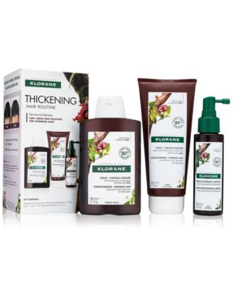 Klorane - 3-Pc. Hair Thickening Routine With Quinine & Edelweiss Set