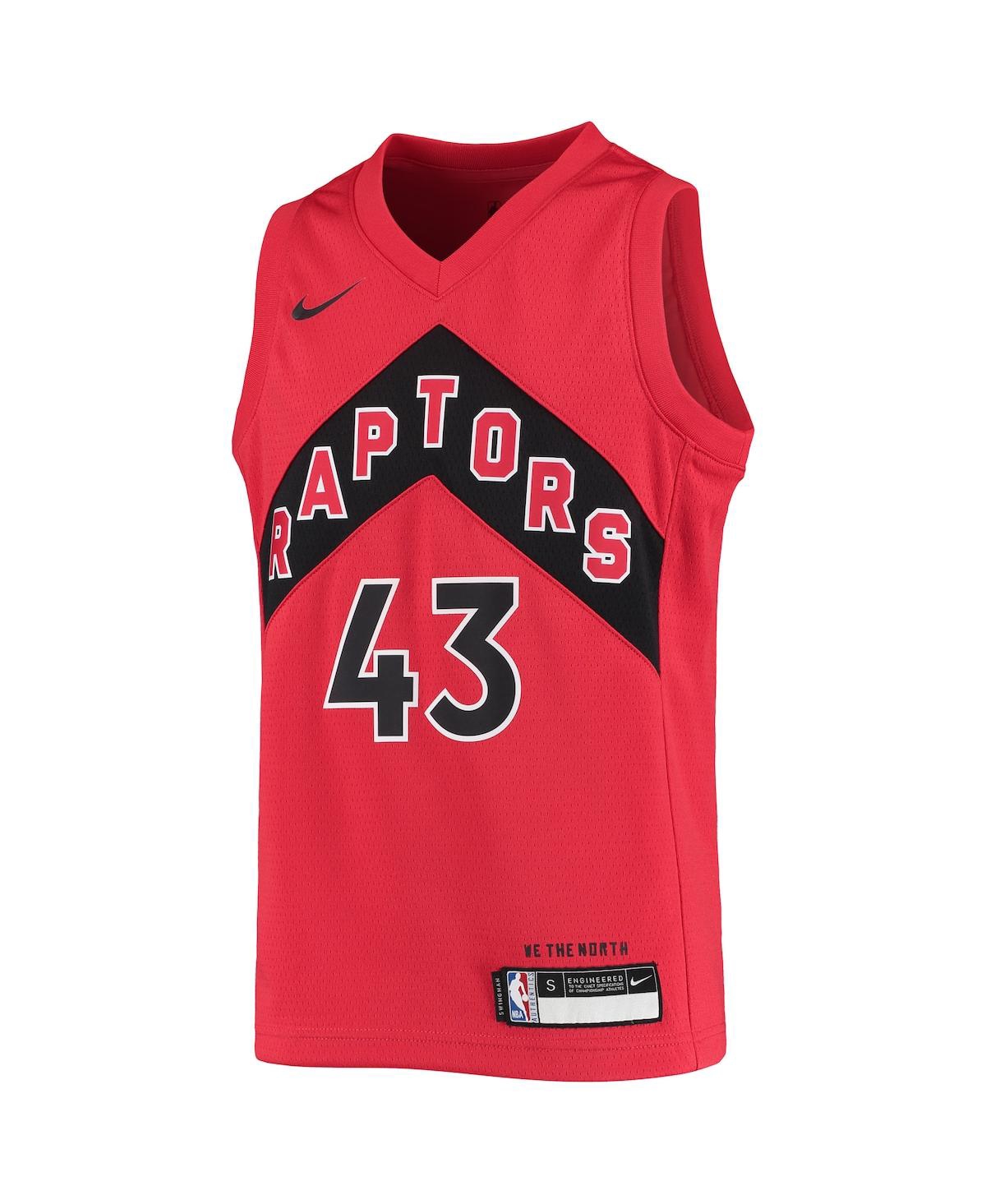 Big Boys Nike Pascal SiakamToronto Raptors 2020/21 Swingman Jersey - Icon Edition - Red
