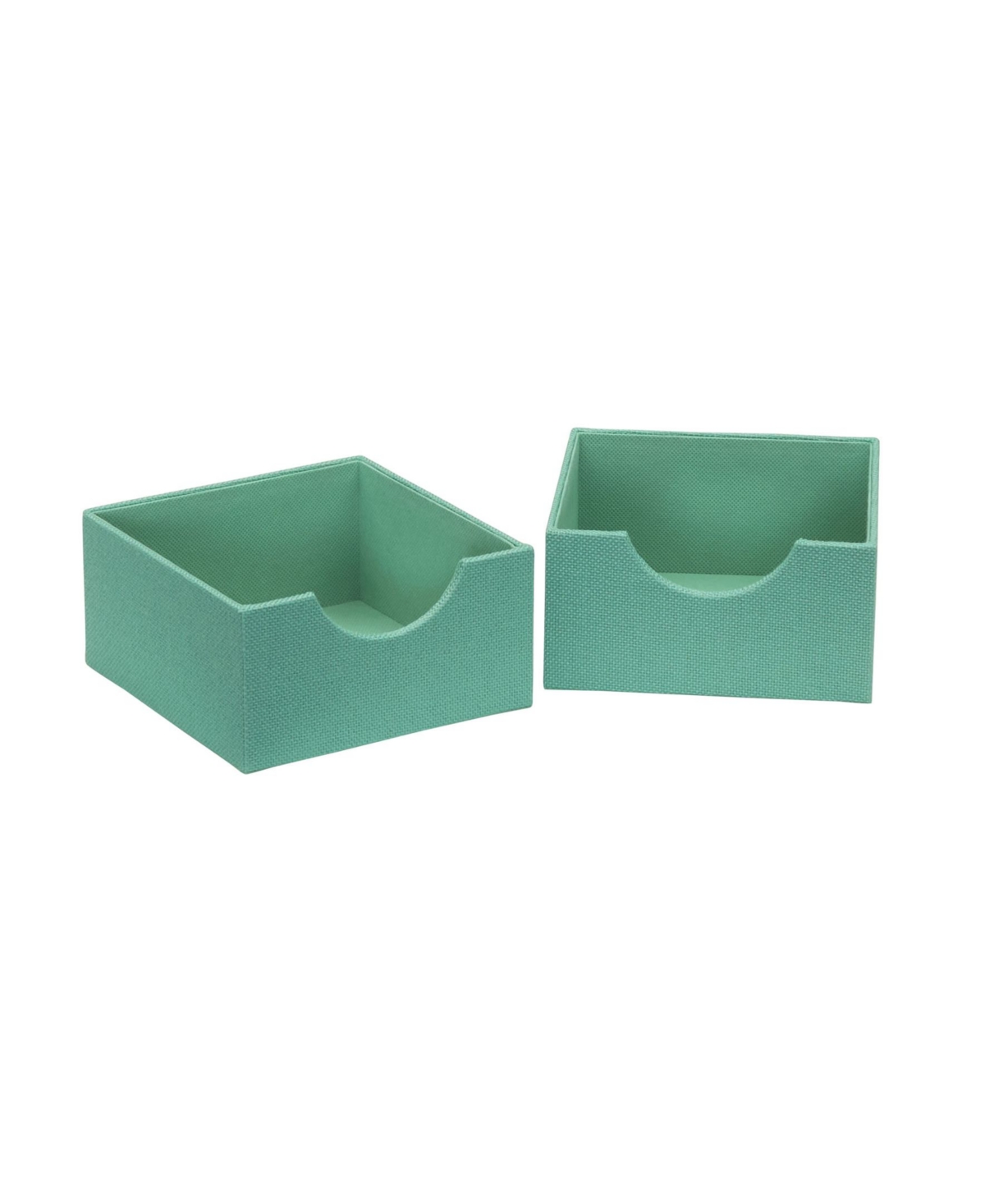 Household Essentials Drawer Organizers, 2 Pieces In Green