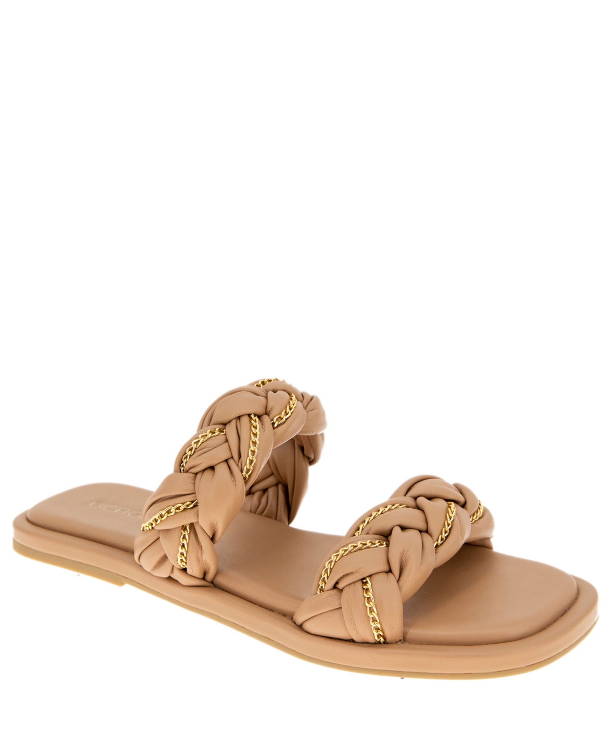 BCBGeneration Women'seka Woven Chain Flat Sandal