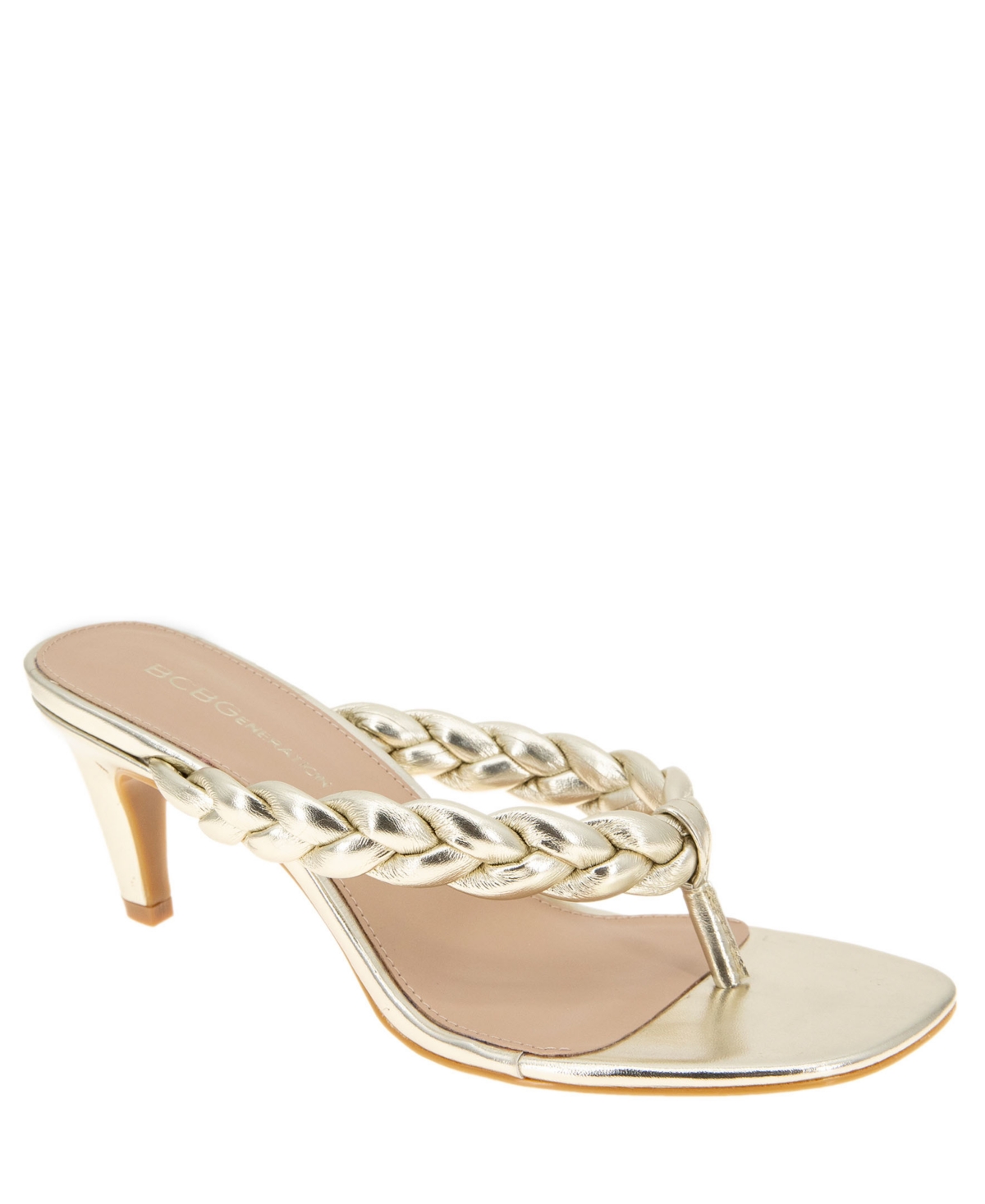 Bcbgeneration Tulani Sandals In Gold-tone