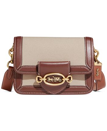 Coach cloth hotsell crossbody