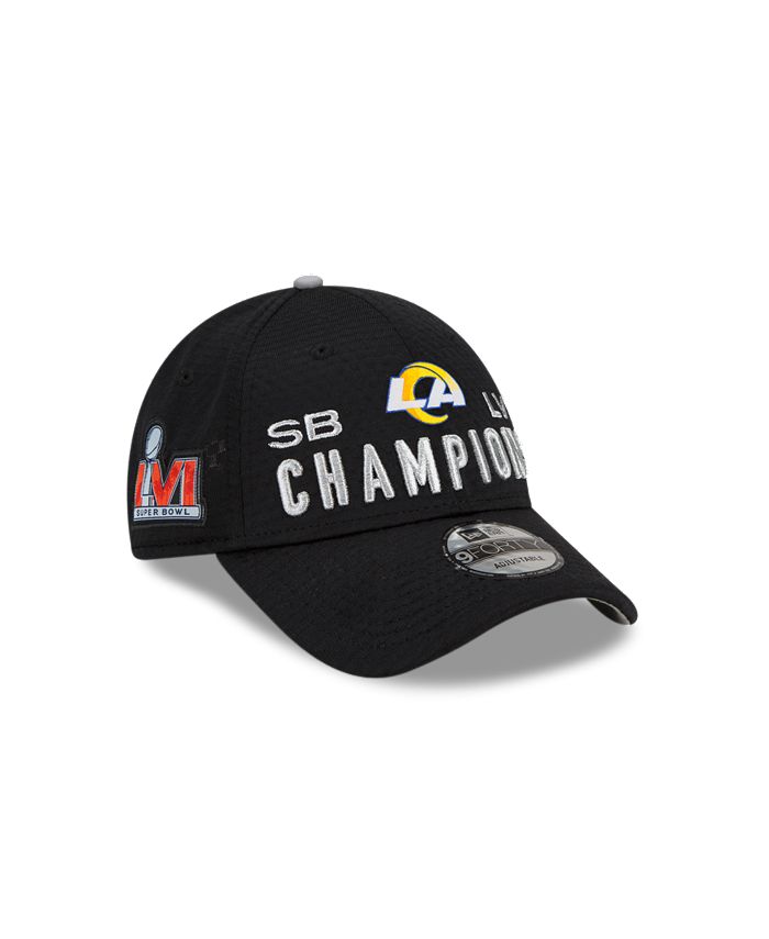 Nike Men's Black New Era Los Angeles Rams 2021 Super Bowl Champions Locker  Room 9FORTY Snapback Adjustable Hat - Macy's