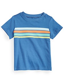Baby Boys Vacation Stripe-Print T-Shirt, Created for Macy's 