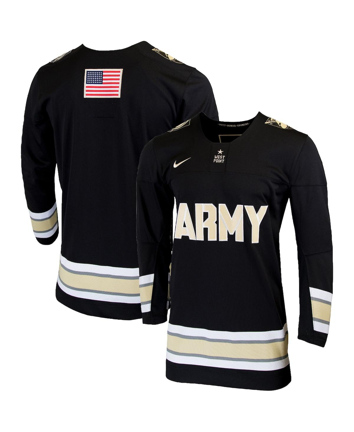 Nike Men's ArmyKnights Replica Hockey Jersey - Black