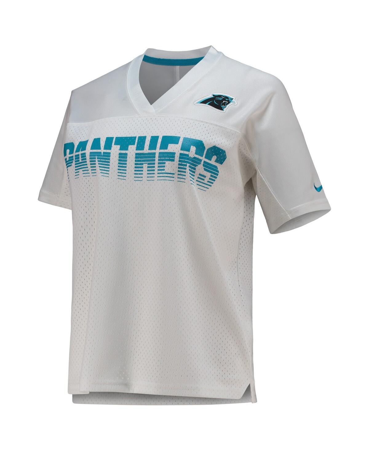 Women's NikeCarolina Panthers Fan Replica Jersey - White