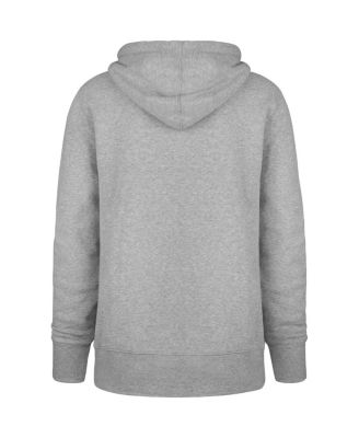 Men's '47 Heather Gray Green Bay Packers Team Headline Pullover Hoodie