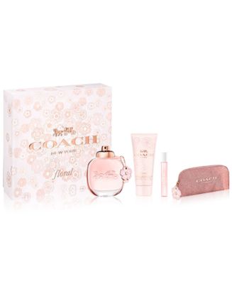 COACH 4-Pc. COACH Floral Eau de Parfum Gift Set - Macy's