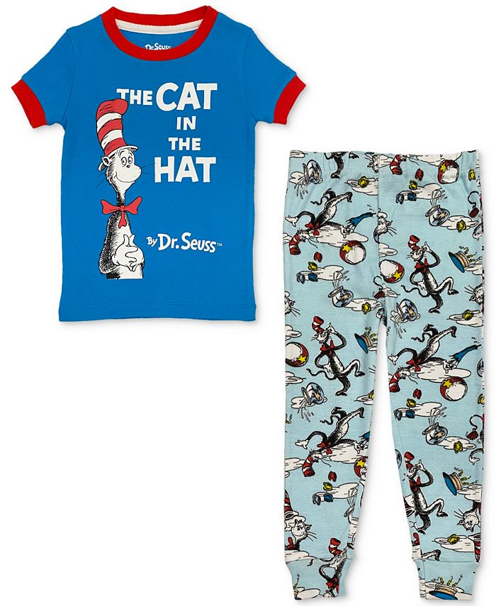 Disney Dr. Seuss Toddler Mommy & Me Cat In The Hat Pajama Set Macy's