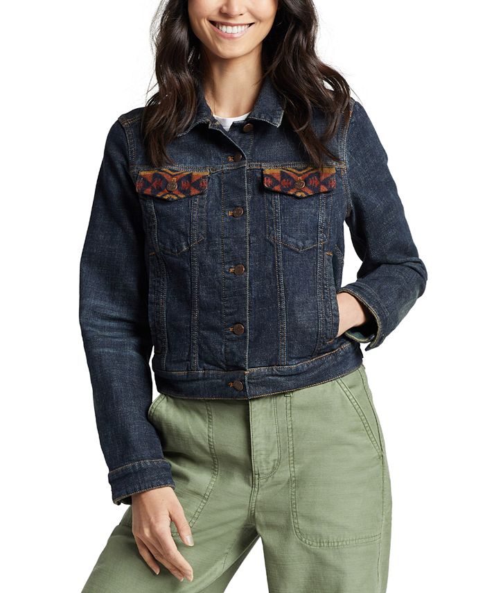 Pendleton Women's MixedMedia Trucker Jacket Macy's