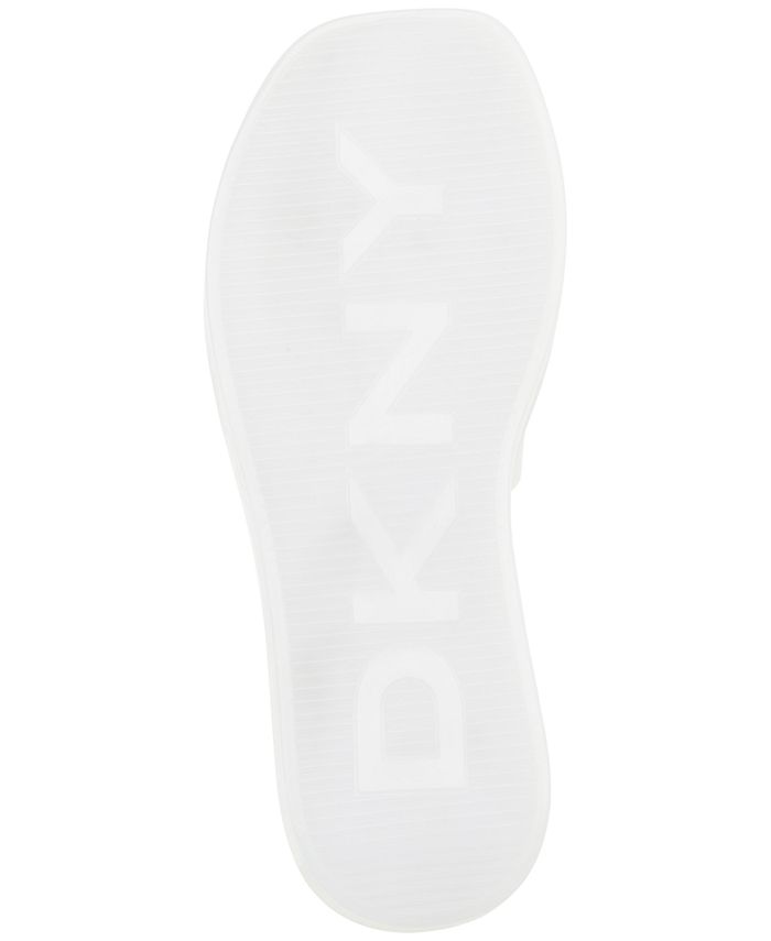 DKNY Women's Laren Platform Slide Sandal Black Size 6