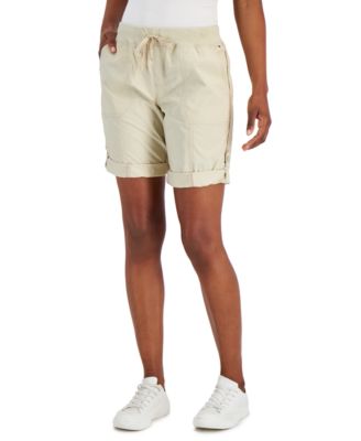 Rolled-cuff Utility Shorts 