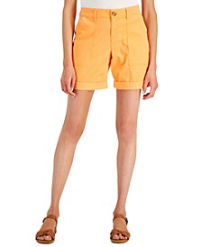 Rolled Cuff Bermuda Shorts, Created for Macy's 