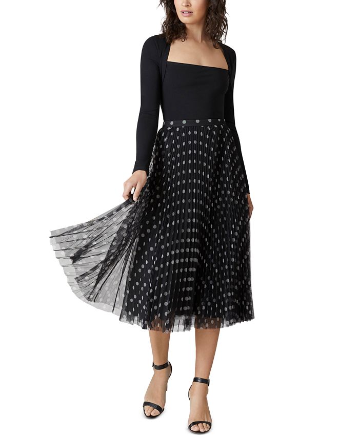 Bcbg polka cheap dot dress