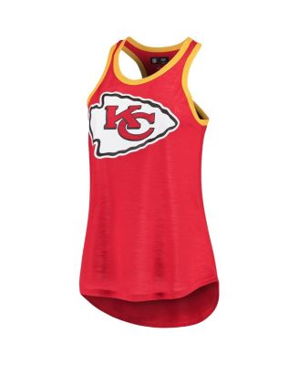 Women's Red Kansas City Chiefs Tater Tank Top