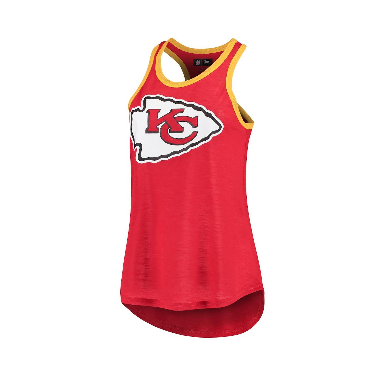 Women's Red Kansas City Chiefs Tater Tank Top