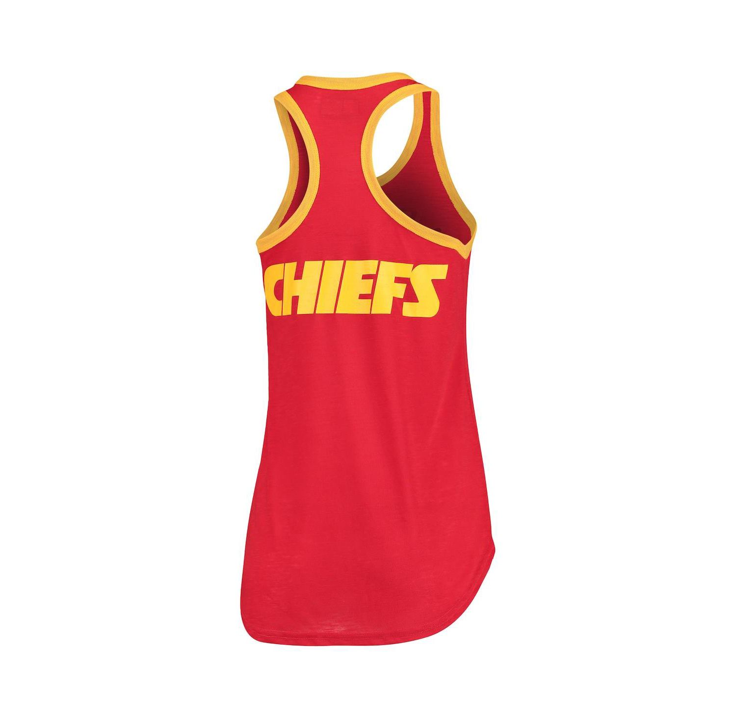 Women's Red Kansas City Chiefs Tater Tank Top