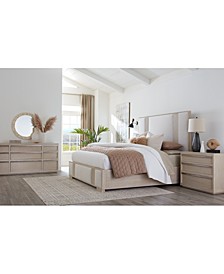 Solaria 3pc Bedroom Set (California King Bed, Dresser & Nightstand)